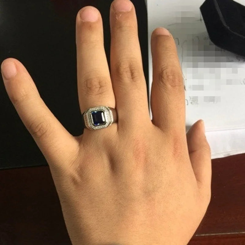 Sapphire Spirit Ring
