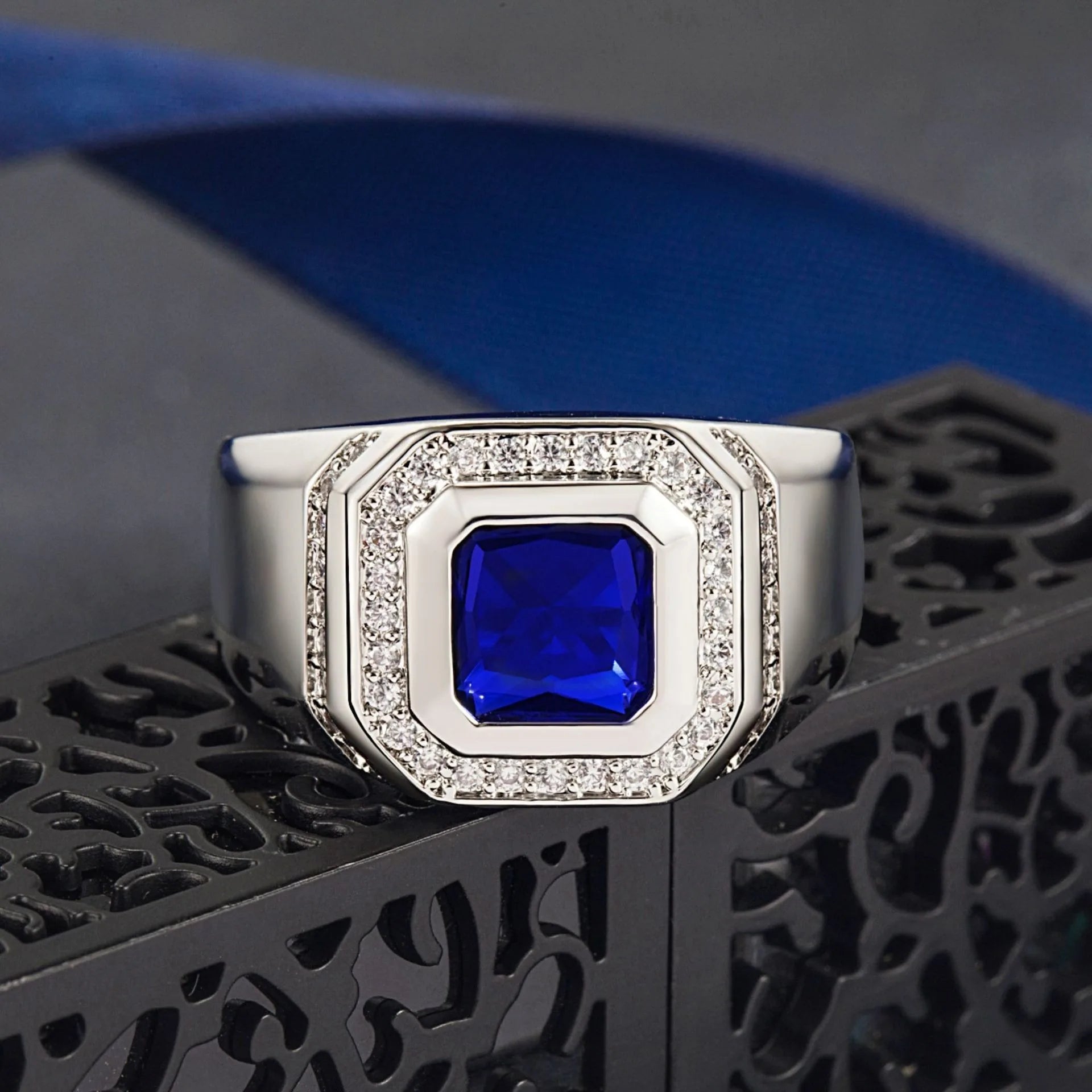 Sapphire Spirit Ring