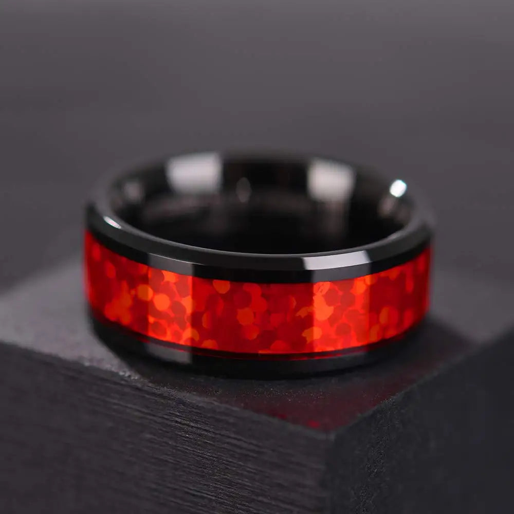 Scarlet Stream Ring