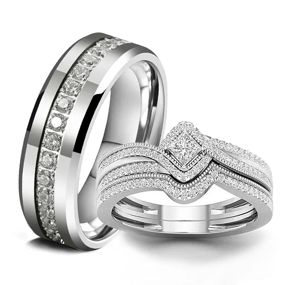 Classic Sparkle Rings